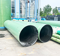 FRP continuously wound pipe