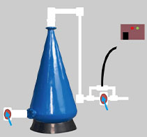 FRP dissolved(enhanced) oxygen cone