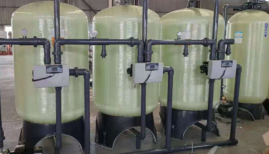 A Municipal Water Works in Shaanxi’s Application of Hedelong FRP Tanks
