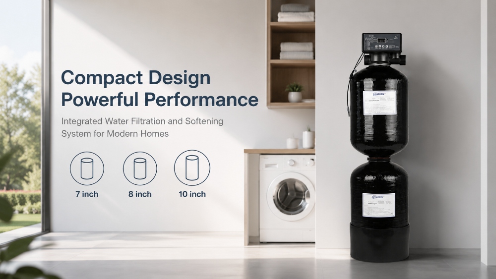 How Integrated Water Filtration and Softening Systems Save Space in Modern Homes